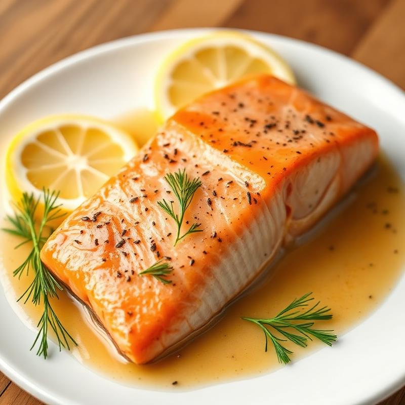 Salmón Cremoso en Air Fryer u Horno